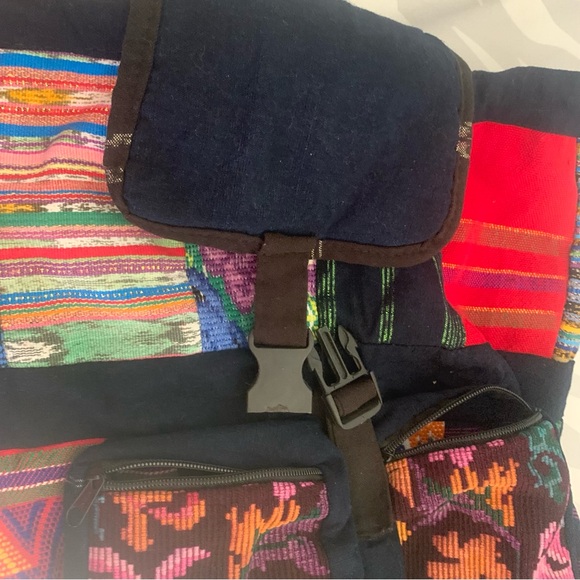 Colorful Patterned Backpack - Picture 6 of 11